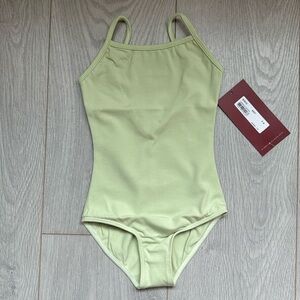 Mirella | Camisole Leotard | Lime Green | size 2-4